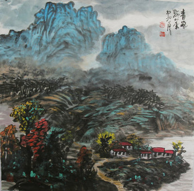 怎么样的山水画