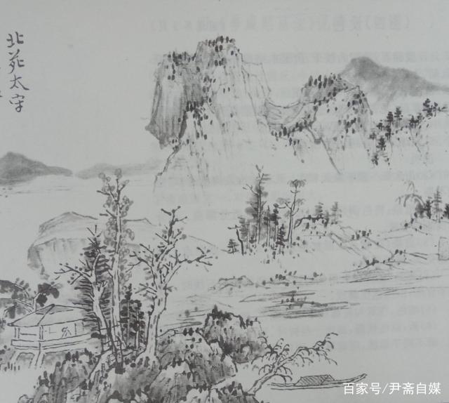 山水画的赞美句
