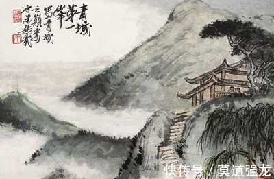 描述山水画的诗