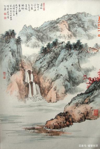 山水画字句