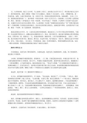 关于地域风情的作文
