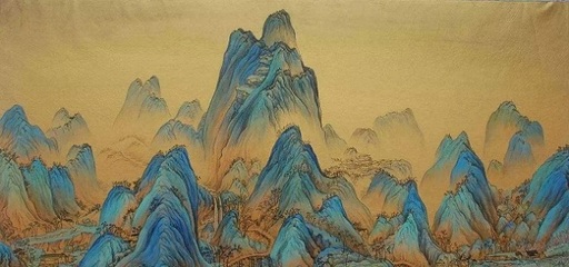 山水卷谁画的?
